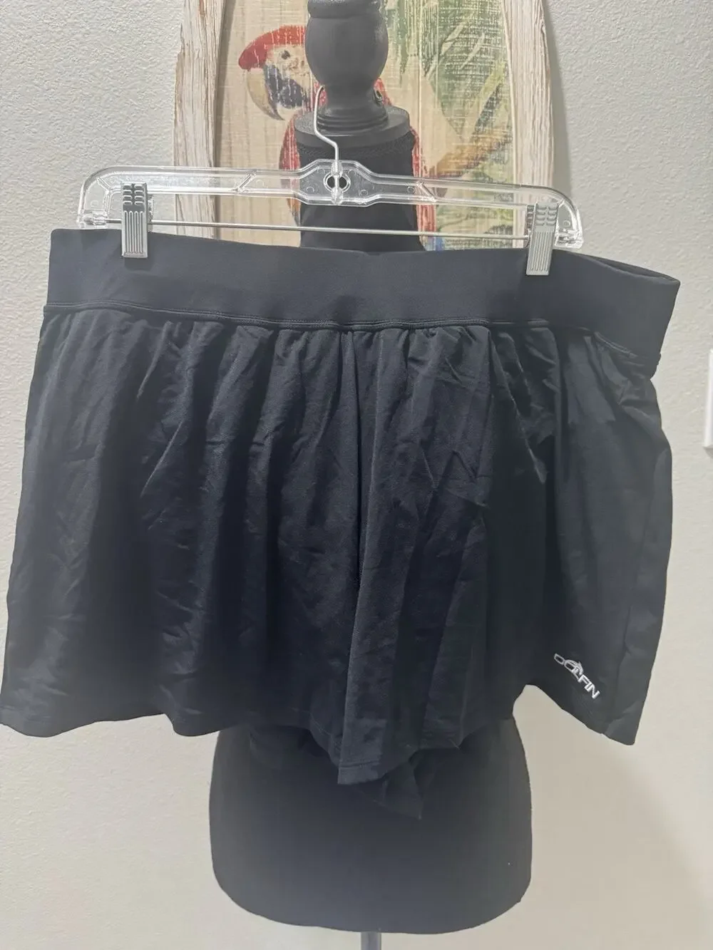 New Dolfin Aquashape Black Swim Shorts Swim Bottoms Women’s Sz XL